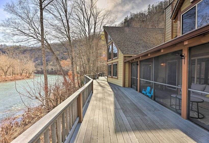 Serenity On The River  Luxe Lewisburg Cabin!