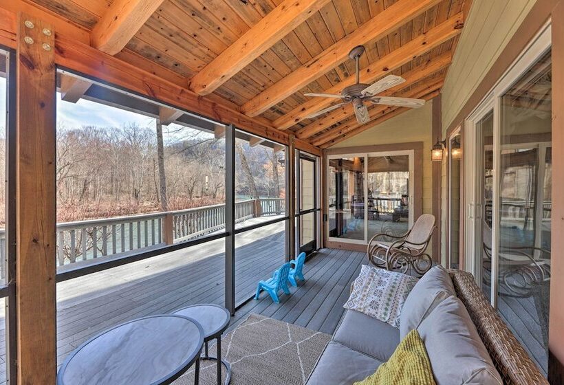 Serenity On The River  Luxe Lewisburg Cabin!