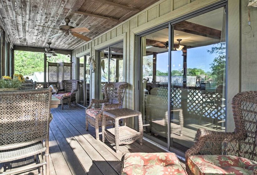 Waterfront Astor Studio Cabin W/ Private Boat Dock