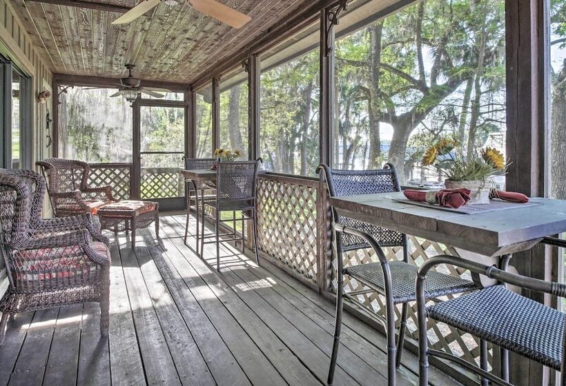 Waterfront Astor Studio Cabin W/ Private Boat Dock