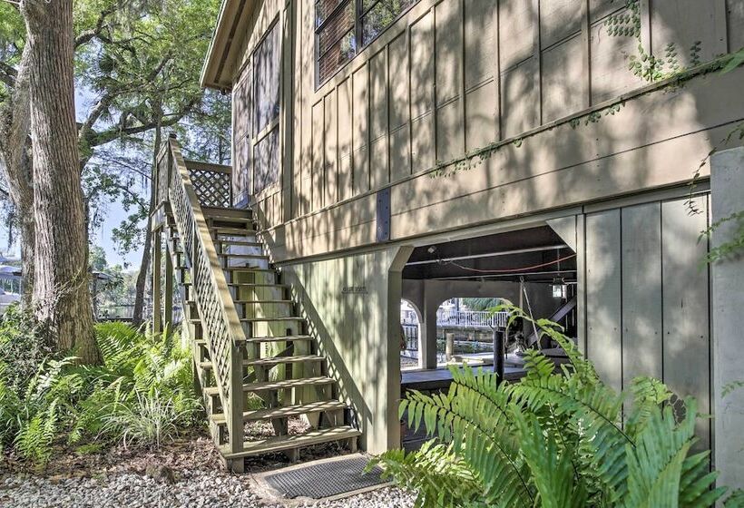Waterfront Astor Studio Cabin W/ Private Boat Dock