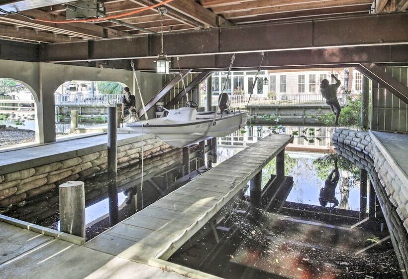 Waterfront Astor Studio Cabin W/ Private Boat Dock