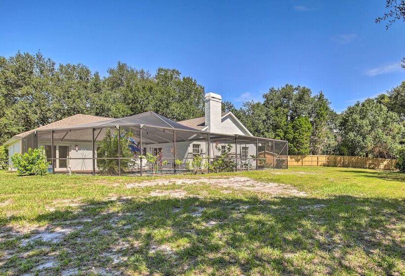 Waterfront Rancher Retreat   Exotic Bird Haven