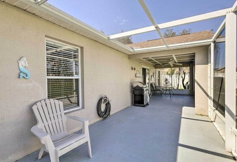 Bright Titusville Retreat W/ Lanai   Wfh Friendly!