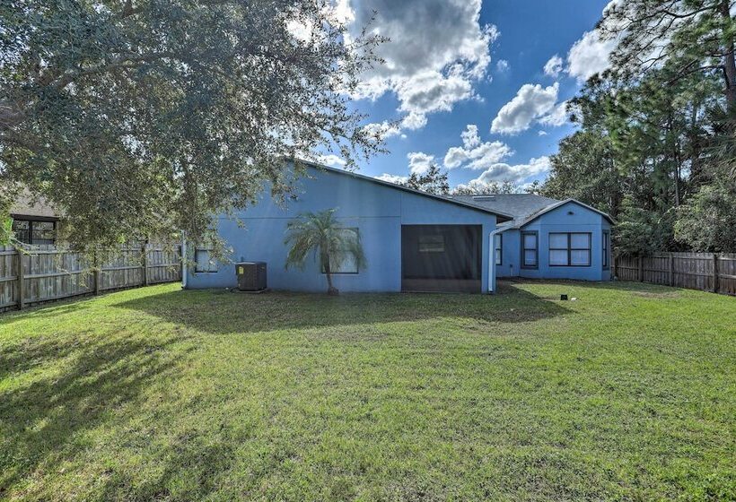 Charming Palm Bay Retreat W/ Spacious Yard!