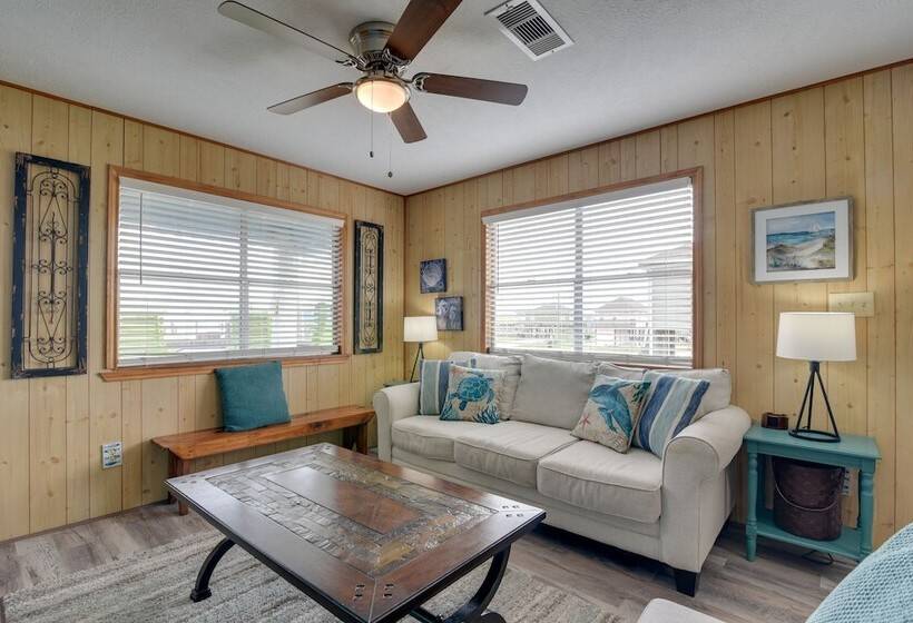 Colorful Crystal Beach Home W/ Ocean View!