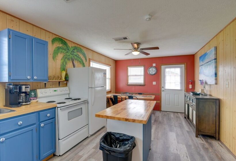 Colorful Crystal Beach Home W/ Ocean View!