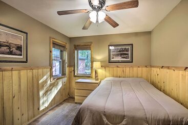 Four Season Lake Cabin W/ Canoe & Paddle Boat!