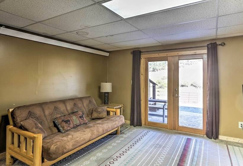 Hill City Log Cabin W/ On Site Trout Fishing!