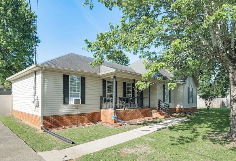 Above Ground Pool & Backyard At Murfreesboro Home!