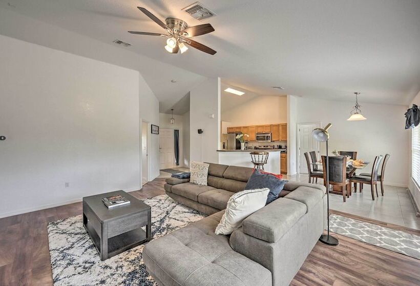 Ranch Style Lehigh Acres House With Big Backyard!