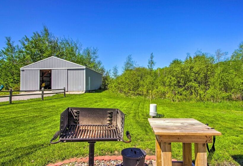 Rural  Harry S House  W/ Fire Pit On 20 Acres