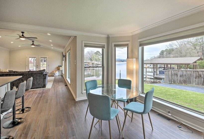 Boat Dock & Kayaks: Waterfront Hot Springs Home!