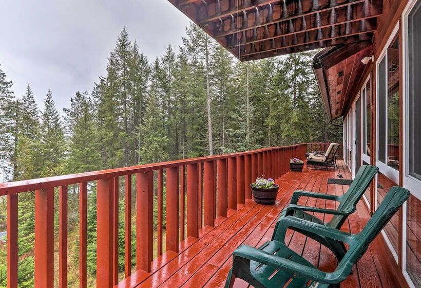 Spacious Sun Up Bay Cabin, 20 Min To Downtown Cda!