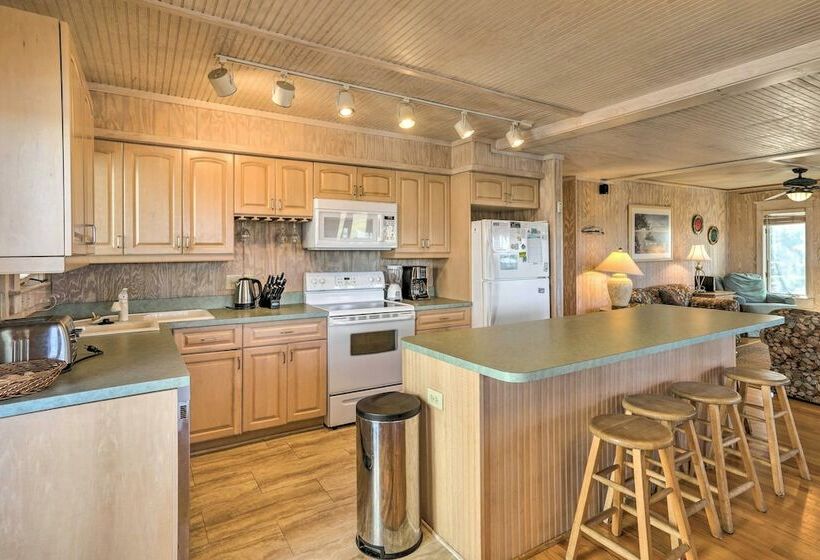 Sunset Beach Home W/ 4level Deck ~ 1 Mi To Pier!