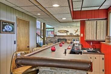 Arbor Vitae Home W/ Game Room: Snowmobiles Welcome
