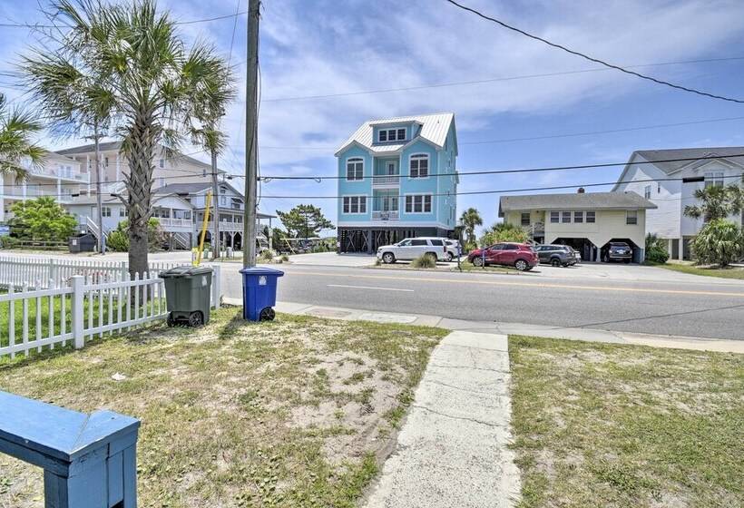 Steps To Ocean: Breezy Myrtle Beach Bungalow!