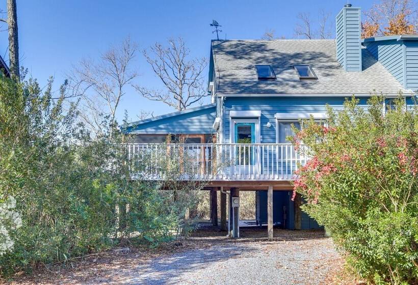 Home W/ Wetland Views  Walk To Bethany Beach!