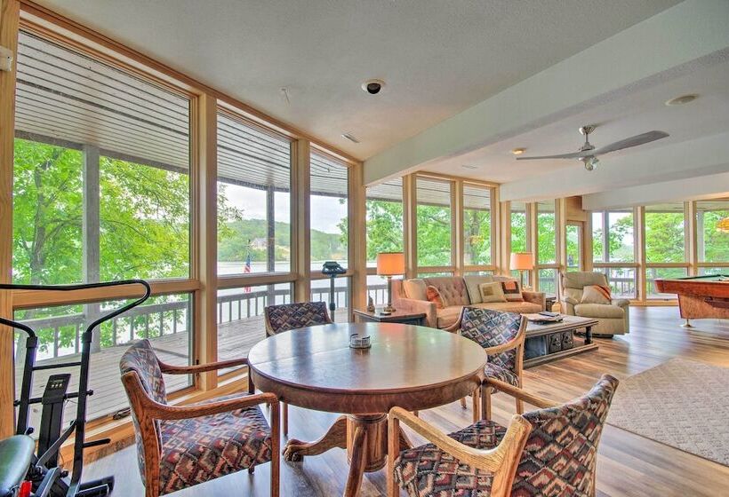 House On Lake Of The Ozarks W/ Dock & Pool Table!