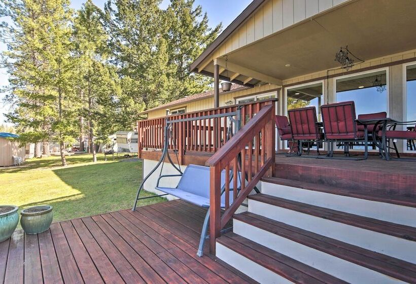 House W/ Private Deck On The Rock Creek Reservoir!