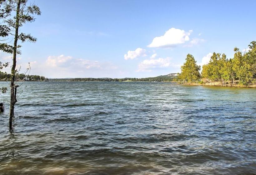 Lakefront Blue Eye Cottage W/ Hot Tub & Fire Pit!