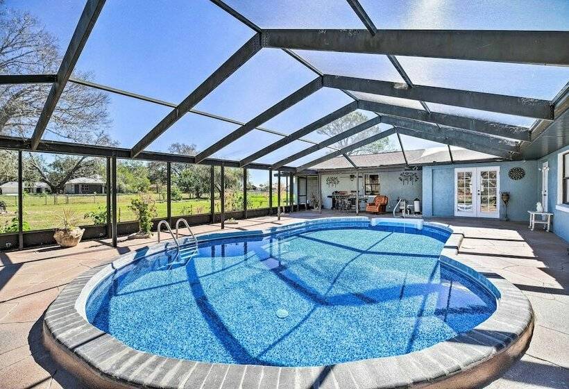 Lanai, Pool & Gas Grill: Sebring Retreat!