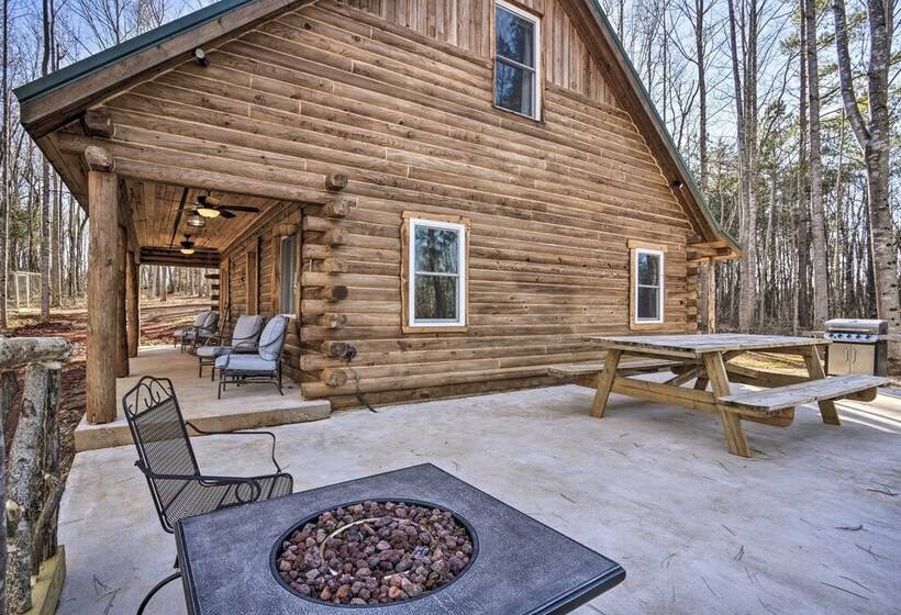 Stylish Creekside Cabin W/ Fire Pit Near Wineries