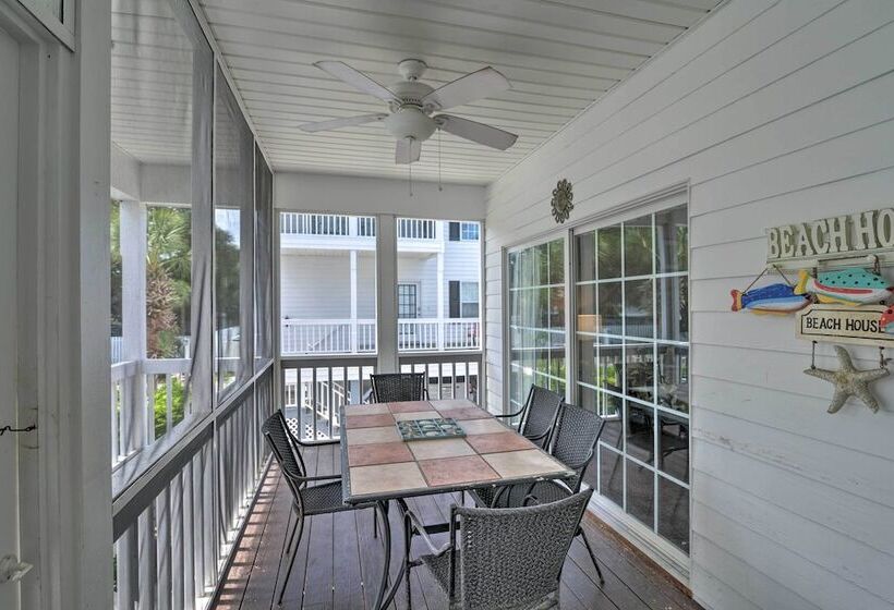 Steps To Pool & Ocean: Surfside Beach Home Base!