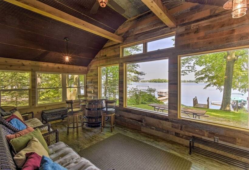 White Lake Home W/patio, Fire Pit, Boat Dock!