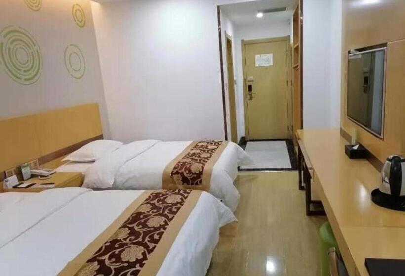 酒店 Greentree Inn Linxia Niujinhe Avenue Express