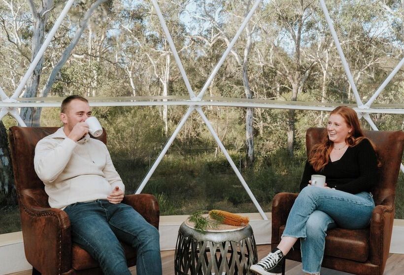 교외 호텔 Scribbly Farm Premium Dome Bush Retreat Southern Highlands