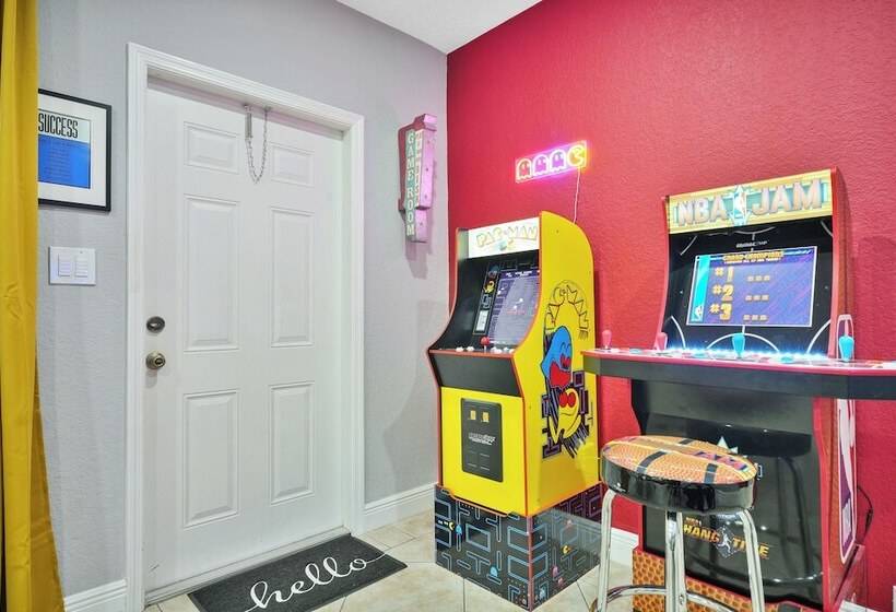 إقامة Unique Escape Gameroom! Bar, Bbq, Spacious, And Near Beach