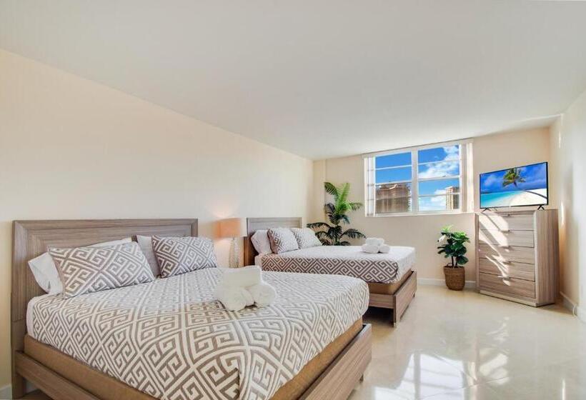 Family Beach Home W Ocean & Bay Views   Upgraded Corner Unit