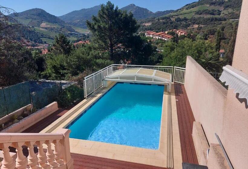 بنسيون Sur Les Hauteurs De Collioure