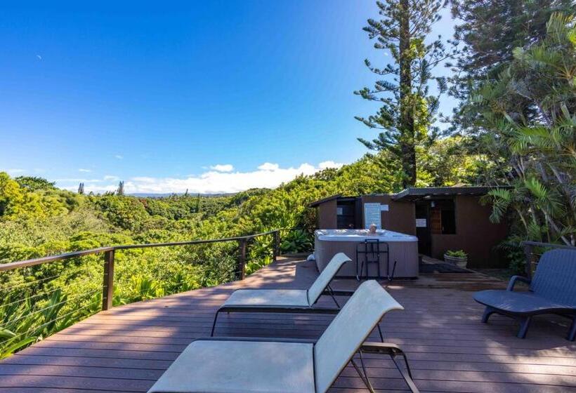 酒店 Gardenia Room On Tropical Lush Farm In Haiku, Maui