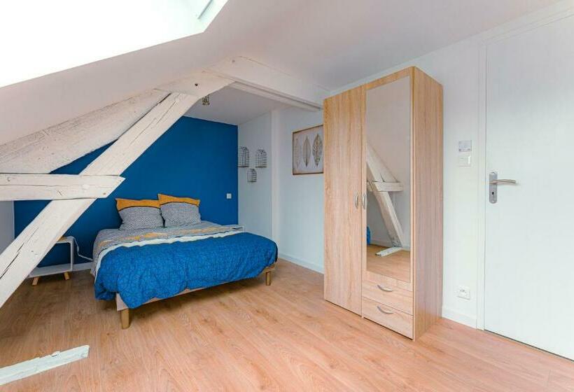 پانسیون Coeur De Ville #h3   Wifi Et Netflix   Lave Linge   Logement Partagé   Chambre Privée