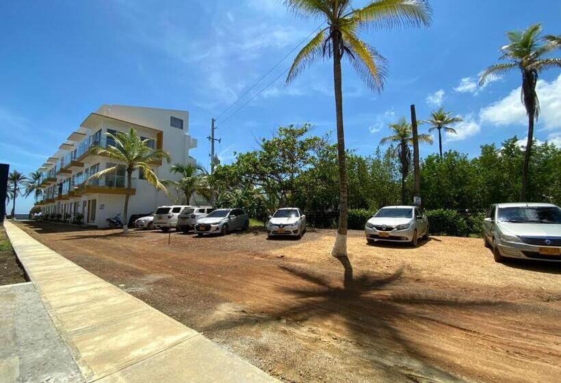 هتل Nahir Apartamento De Playa En Condominio Palmar Del Viento