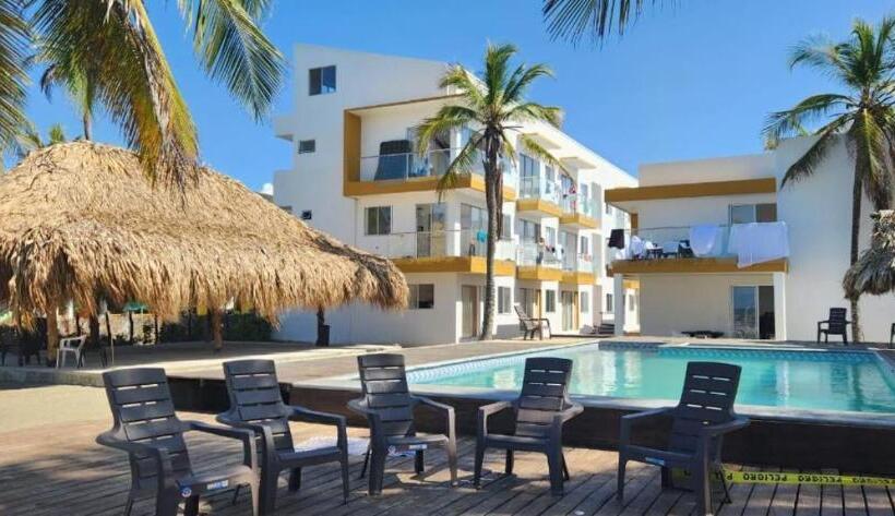 هتل Nahir Apartamento De Playa En Condominio Palmar Del Viento