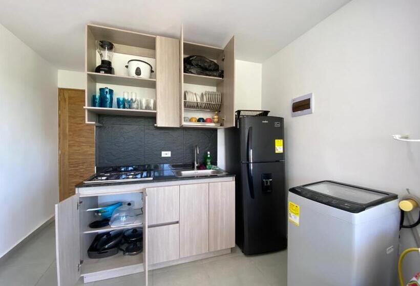 هتل Nahir Apartamento De Playa En Condominio Palmar Del Viento