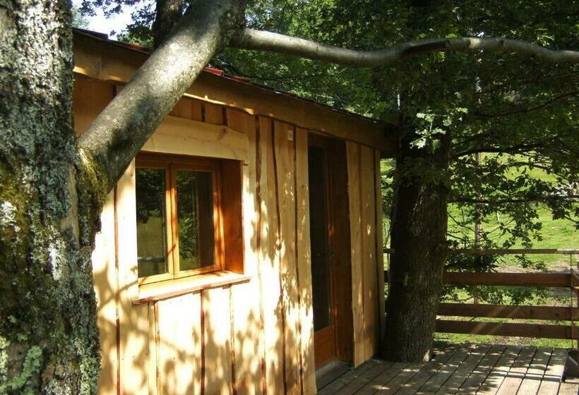펜션 Cabane Dans Les Arbres Avec Terrasse Et Coin Barbecue, Idéale Pour Des Séjours En Pleine Nature   Fr