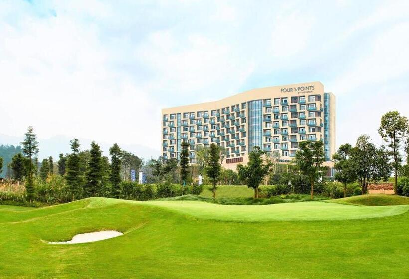 בית מלון כפרי Four Points By Sheraton Chengdu, Pujiang Resort