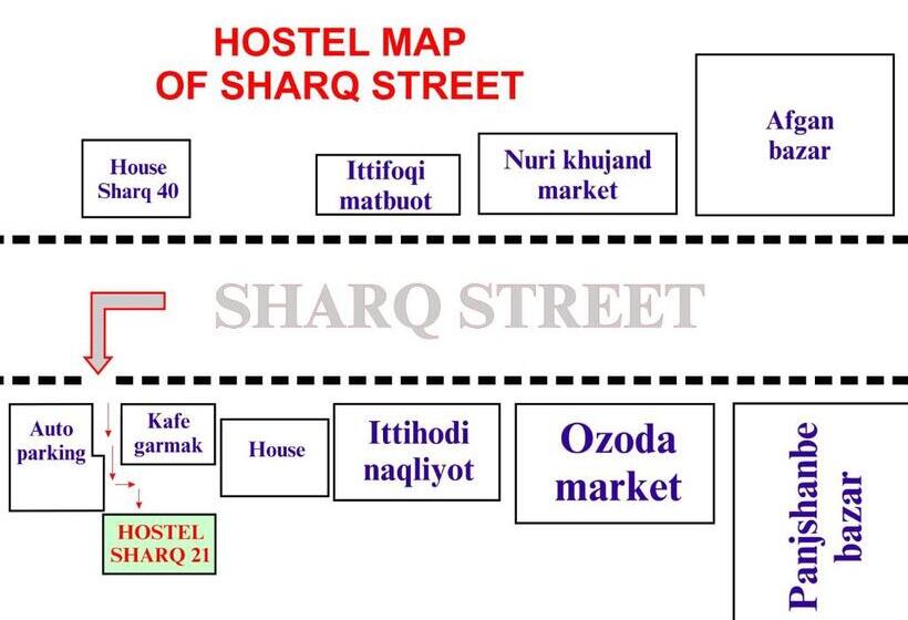 هاستل Guest House Sharq 21