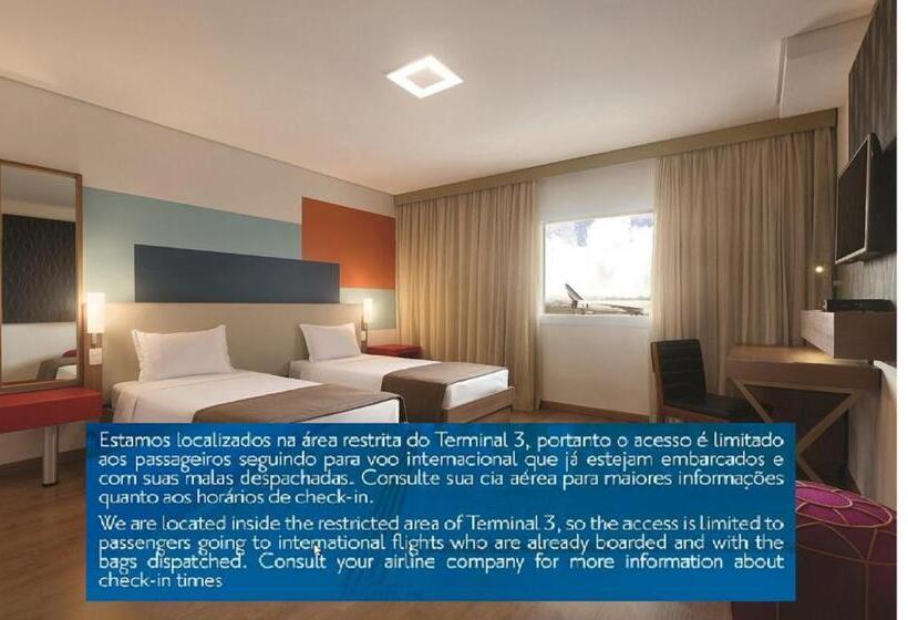 Tryp By Wyndham São Paulo Airport   Hotel De Transito Terminal 3  Lado Ar   área Restrita á Passagei