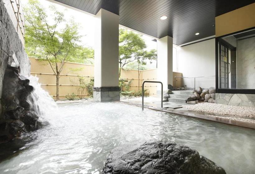 فندق Fukuroda Onsen Omoide Romankan