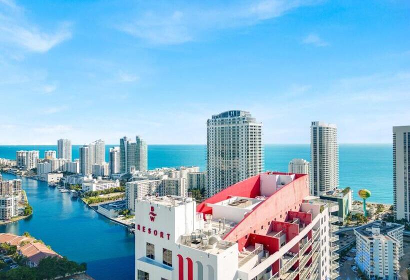 فندق صغير Upper Studio   Balcony   Pool   Gym   Near Beach