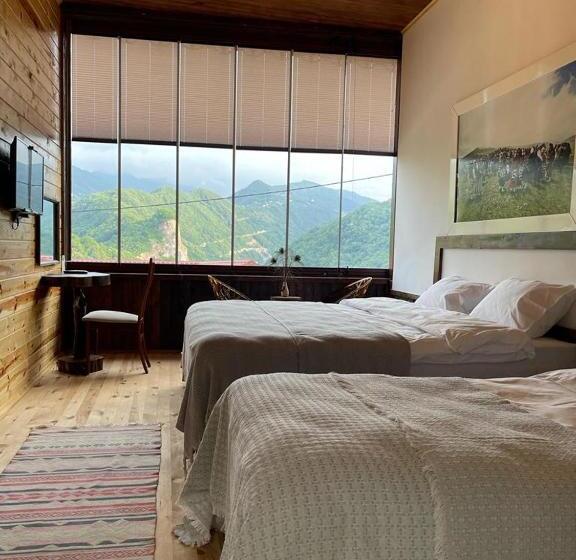 ホテル Ayvadere 102 Karadeniz Kus Cenneti Dağ Manzaralı