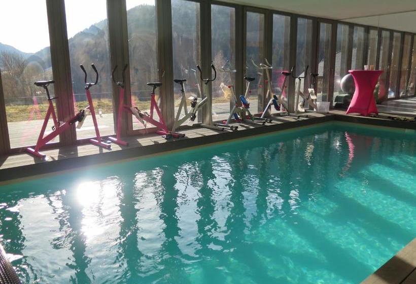 민박 Le Chalet Du Blanc Spa Yoga