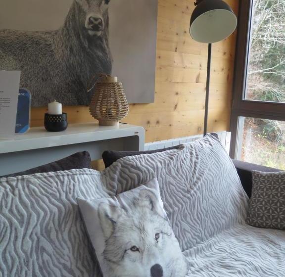 민박 Le Chalet Du Blanc Spa Yoga