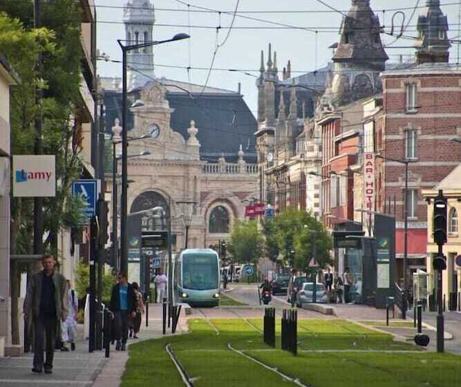 هتل Le Clémenceau Hôtel Et Appart Hôtel & Restaurant Gare Sncf Centre Ville