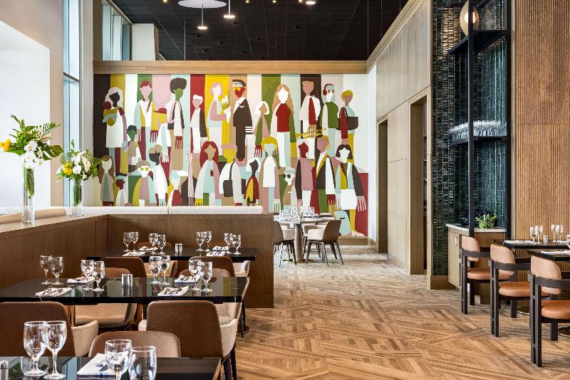 בית מלון כפרי Hilton Bna Nashville Airport Terminal